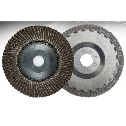 Aluminum oxide flexible flap disc for stainless steel fast cut standard line abrasive grinding wheel